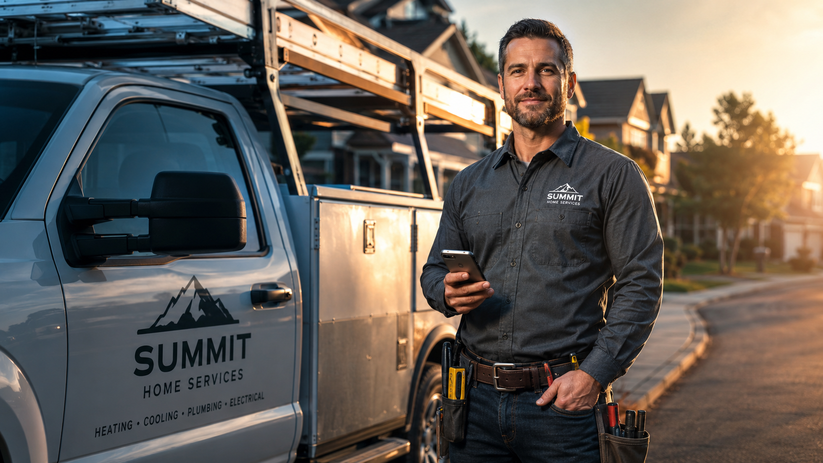 Local service business owner ready to take your call